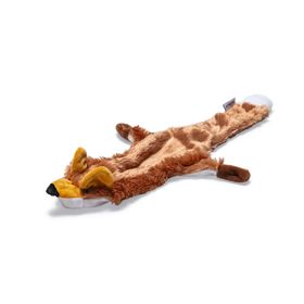 Beeztees Sesli Tilki 52x15x2.5 cm Kahverengi Peluş Köpek Oyuncağı