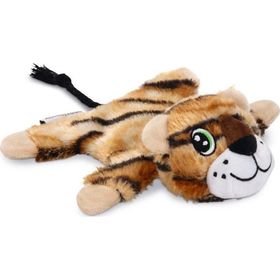 Beeztees Sesli Yavru Kaplan 18x19x8 cm Kahverengi Peluş Köpek Oyuncağı