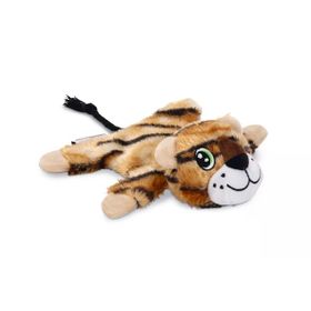 Beeztees Sesli Yavru Kaplan 18x19x8 cm Kahverengi Peluş Köpek Oyuncağı