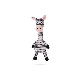 Beeztees Sesli Zebra 33x10x9 cm Siyah Beyaz Peluş Köpek Oyuncağı