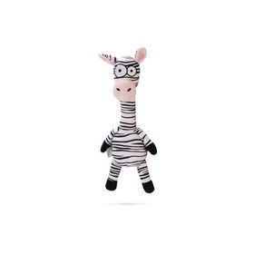 Beeztees Sesli Zebra 33x10x9 cm Siyah Beyaz Peluş Köpek Oyuncağı