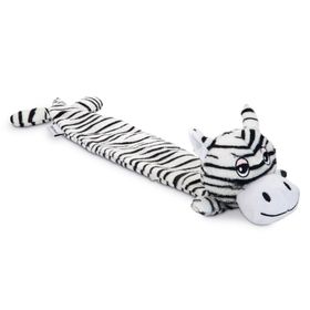 Beeztees Sesli Zebra 53x10x5 cm Siyah Beyaz Peluş Köpek Oyuncağı