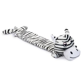 Beeztees Sesli Zebra 53x10x5 cm Siyah Beyaz Peluş Köpek Oyuncağı