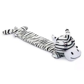 Beeztees Sesli Zebra 53x10x5 cm Siyah Beyaz Peluş Köpek Oyuncağı