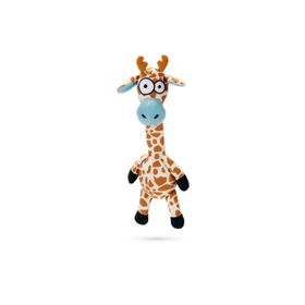 Beeztees Sesli Zürafa 35x11x7 cm Kahverengi Peluş Köpek Oyuncağı