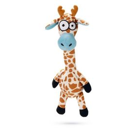 Beeztees Sesli Zürafa 35x11x7 cm Kahverengi Peluş Köpek Oyuncağı