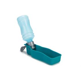 Beeztees Seyahat 24.5x6.5x6.5 cm 250 ml Mavi Köpek Su Şişesi