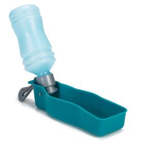 Beeztees Seyahat 24.5x6.5x6.5 cm 250 ml Mavi Köpek Su Şişesi