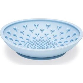 Beeztees Silikon 19 cm Açık Mavi Yavru Köpek Mama Yeme Oyuncağı