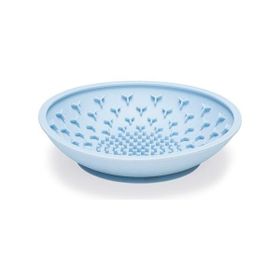 Beeztees Silikon 19 cm Açık Mavi Yavru Köpek Mama Yeme Oyuncağı