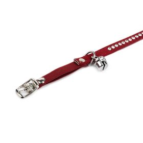 Beeztees Swarovski Taşlı 24.5-30 cm Kırmızı Kedi Boyun Tasması