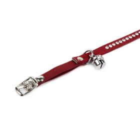 Beeztees Swarovski Taşlı 24.5-30 cm Kırmızı Kedi Boyun Tasması