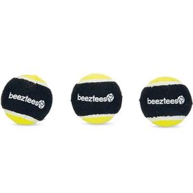 Beeztees Tenis Topu Siyah 3'lü 6.3 cm Köpek Oyuncağı