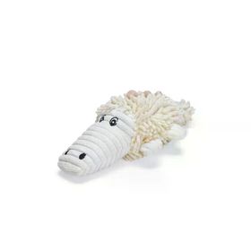Beeztees Timsah 36x16x10 cm Beyaz Peluş Köpek Oyuncağı