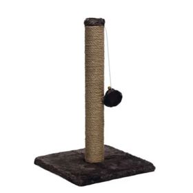 Beeztees Top Oyuncaklı 25x25x42 cm Kahverengi Kedi Tırmalama Direği