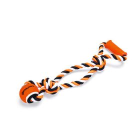 Beeztees Tpr Tutamaçlı 50x13.5x6.3 cm Diş İpi Ucunda Tenis Topu Köpek Oyuncağı