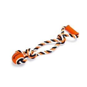 Beeztees Tpr Tutamaçlı 50x13.5x6.3 cm Diş İpi Ucunda Tenis Topu Köpek Oyuncağı