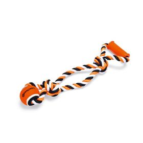 Beeztees Tpr Tutamaçlı 50x13.5x6.3 cm Diş İpi Ucunda Tenis Topu Köpek Oyuncağı
