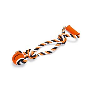 Beeztees Tpr Tutamaçlı 50x13.5x6.3 cm Diş İpi Ucunda Tenis Topu Köpek Oyuncağı