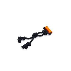 Beeztees Tpr Tutamaçlı Siyah 40x13.5x5.5 cm 232 gr Diş İpi Köpek Oyuncağı