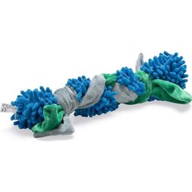 Beeztees Tut Getir 37x7x7 cm Mavi-Yeşil Peluş Köpek Oyuncağı