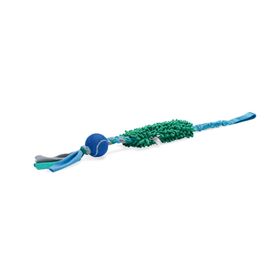 Beeztees Tut Getir 37x7x7 cm Mavi-Yeşil Peluş Köpek Oyuncağı