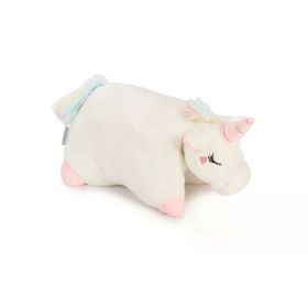 Beeztees Unicorn Isıtıcılı Beyaz 34x33x12 cm Peluş Yavru Köpek Oyuncağı