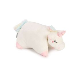 Beeztees Unicorn Isıtıcılı Beyaz 34x33x12 cm Peluş Yavru Köpek Oyuncağı