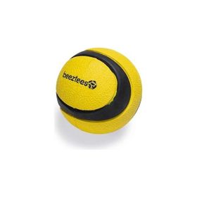 Beeztees Yüzen Tenis Topu Kauçuk 6.3 cm Siyah Sarı Köpek Oyuncağı