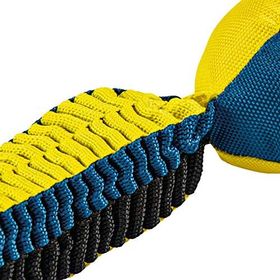 Beeztees Yüzen Top ve Kuyruğu 61 cm Mavi Sarı Köpek Oyuncağı