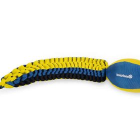 Beeztees Yüzen Top ve Kuyruğu 61 cm Mavi Sarı Köpek Oyuncağı