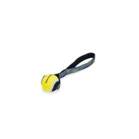 Beeztees Yüzen Tutamaçlı Tenis Topu 25.5x6.3x6.3 cm Mavi Sarı Köpek Oyuncağı
