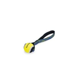 Beeztees Yüzen Tutamaçlı Tenis Topu 25.5x6.3x6.3 cm Mavi Sarı Köpek Oyuncağı