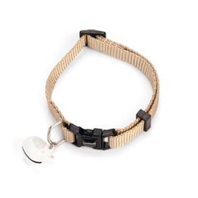 Beeztees Zilli 20-30 cm Bej Kedi Boyun Tasması