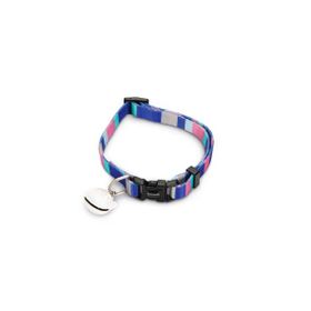 Beeztees Zilli 20-30 cm Renkli Çizgili Kedi Boyun Tasması