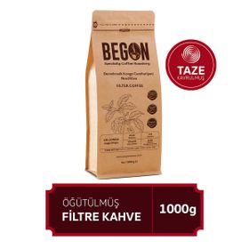 Begon 1 kg Nord Kivu Nitelikli Öğütülmüş Filtre Kahve