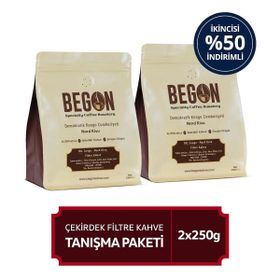 Begon Kahve Nord Kivu Nitelikli Filtre Çekirdek 250 gr Kahve (2 adet)