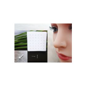 Begonia Accessories 925 Ayar Gümüş 2 mm Zirkon Tek Taş Hızma