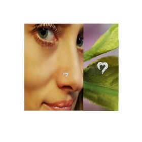 Begonia Accessories 925 Ayar Gümüş Zirkon Taşlı Boş Kalp Hızma