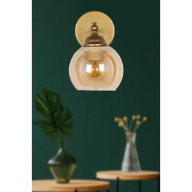 Begüsa 1'li Eskitme Düz Cam Bal Ginza Aplik