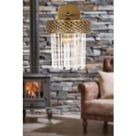 Begüsa 1'li Eskitme Düz Cam Bal Ginza Aplik