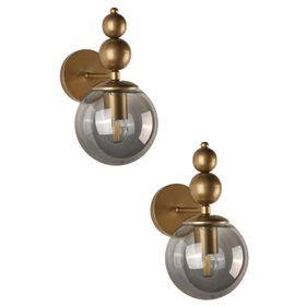 Begüsa 1'li Eskitme Düz Cam Bal Ginza Aplik