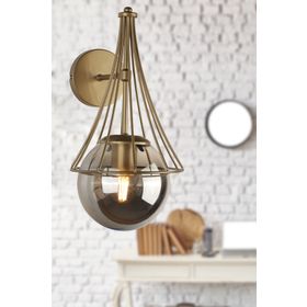 Begüsa 1'li Eskitme Düz Cam Bal Ginza Aplik