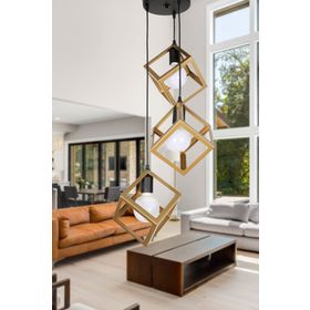 Begüsa Küp 3'lü Eskitme Avize