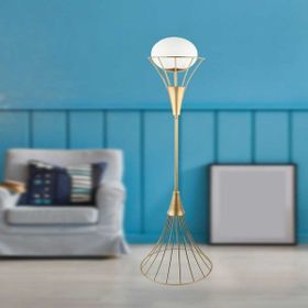 Begüsa Lapis Eskitme Beyaz Cam No:1 Lambader