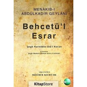 BEHCETÜ'L ESRAR MENAKIB-I ABDÜLKADIR GEYLÂNI - GENEL