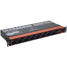 Behringer ADA8200 Siyah Midas Mic Preamplifikatörlü Audiophile 8 In 8 Out Adat Audio Arayüzü