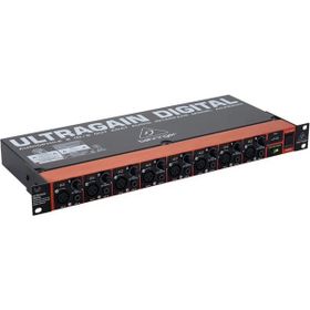 Behringer ADA8200 Siyah Midas Mic Preamplifikatörlü Audiophile 8 In 8 Out Adat Audio Arayüzü