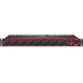 Behringer ADA8200 Siyah Midas Mic Preamplifikatörlü Audiophile 8 In 8 Out Adat Audio Arayüzü