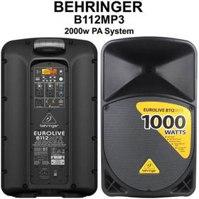 Behringer B112MP3 Aktif Kabin Hoparlör